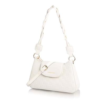 Lostars Small Shoulder Purse for Women Shoulder Bag Hobo Tote Crossbody Bag  (White) - Yahoo Shopping