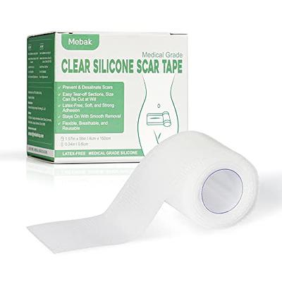 Scar Removal Tape, Scar Silicone Scar Sheets Strips for  C-Section,Surgery,Burn