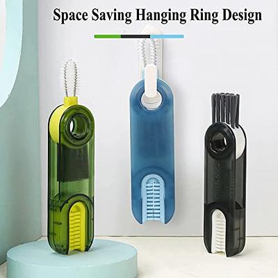 3 in 1 Multi Functional Silicone Bottle Cleaning Brush Kit with Stand