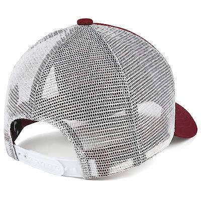 Jcrevfu St.Louis Hat Mesh Trucker Hat Adjustable Embroidered Baseball Cap  for Men Women Burgundy - Yahoo Shopping