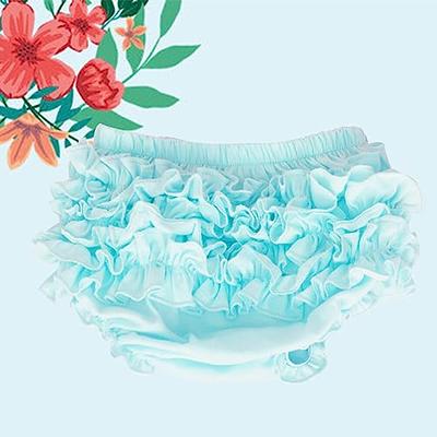 GALPADA Baby Panties Diaper Baby Girl Ruffle Lace Pure Cotton Panties  Diaper Cover for Halloween Cotton Briefs Baby Girl Bloomers Dark Blue -  Yahoo Shopping