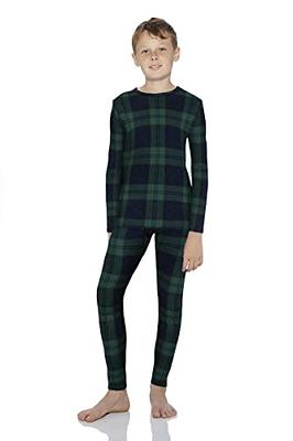 Rocky Thermal Underwear For Boys (Long Johns Thermal Set) Shirt & Pants, Base  Layer w/Leggings/Bottoms Ski/Extreme Cold (Green Plaid - Medium) - Yahoo  Shopping