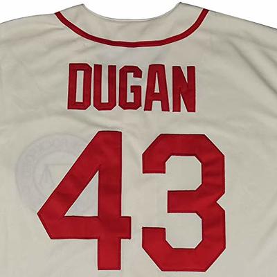 Jimmy Dugan 43 City of Rockford Peaches A League of Their Own Movie Men's  Baseball Jersey Stitched Size S - Yahoo Shopping