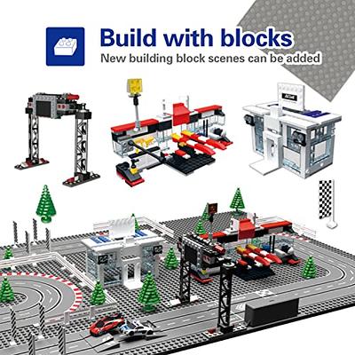 AGM MASTECH Mini Deluxe Block Building N Slot car Race Set GD-11 at 1:87  Scale - Yahoo Shopping