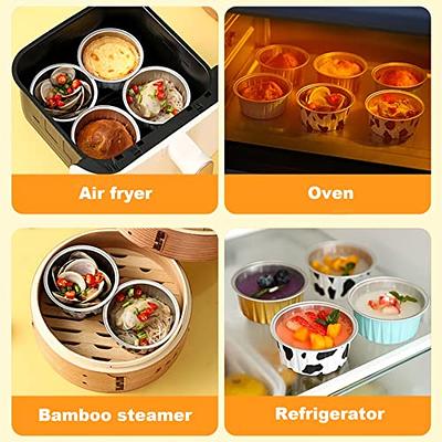 Aluminum Foil Baking Cups, 30Pcs Baking Cups Reusable Aluminum Foil Pans  Foil Cupcake Liners Foil Cake Pan for Grill Air Fryer Microwave Oven  Steamer - Yahoo Shopping