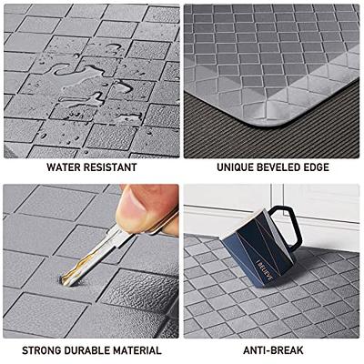  KMAT Kitchen Mat Cushioned Anti-Fatigue Waterproof Non-Slip  Standing Mat Ergonomic Comfort Rug for Home,Office,Sink,Laundry,Desk 17.3  (W) x 60(L),Brown : Home & Kitchen