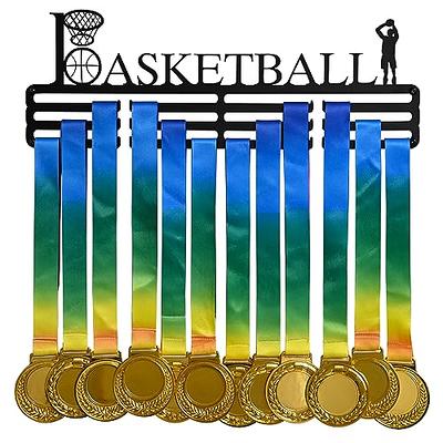 Sturdy Basketball Medal Hanger Display, Wall-Mounted Hanging Basketball  Race Medals, Awards and Ribbons with Durable Medal Holder Rack. Ideal  Sports Gift , Boys,Girls,Women and Men. Easy Installat - Yahoo Shopping