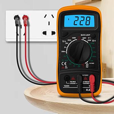 Soldering Iron Kit Welding Tool, Soldering Kit with LCD Digital Multimeter,  60W Soldering Iron with 5 Extra Tips, Stand, Desoldering Pump, Solder