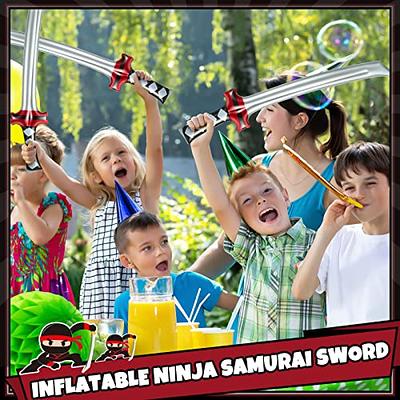 Inflatable Ninja Samurai Sword Inflatable Ninja Swords Inflated Sword Blow  Up Samurai Sword Costume Accessories For Birthday Ninja Theme Party - Temu