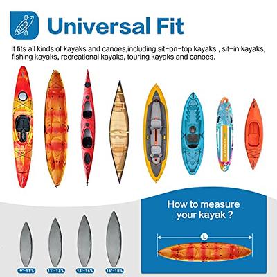 LINGVUM Kayak Seat Cushion Soft and Waterproof Kayak Seat Pads for Long Sitting, Comfortable Kayak Accessories for Kayak, Canoe, Boat