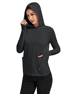 Women's UPF 50+ Sun Shirt SPF Long Sleeve Lightweight Hoodie UV Protection Clothing Hiking Fishing Outdoor
