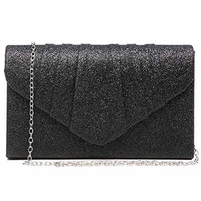 Glitter Clutch Purses for Women Evening Bags Clutches Flap