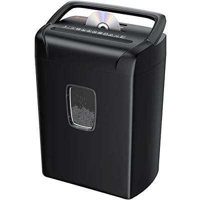 Bonsaii 15-Sheet Home Office Paper Shredder Cross-Cut 40-Minute Heavy