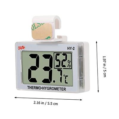 ZILLA Thermometer-Hygrometer for Reptile Terrariums, Digital 