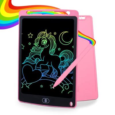 LCD Writing Tablet for Kids,12 Inch Colorful Educational Drawing Tablet,  Erasable Reusable Electronic Writing Board, Toddler Doodle Board, Learning