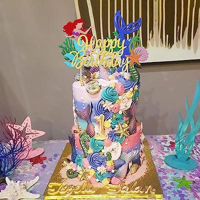 Under the Sea Mermaid Baby Shower Cake | Mermaid baby shower cake, Mermaid  cakes, Mermaid birthday cakes
