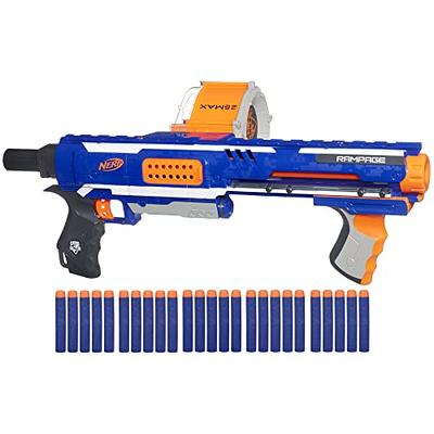 Nerf Minecraft Firebrand, Dart Blasting Axe, 6 Elite Foam Darts