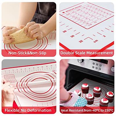 Silicone Baking Mat Kitchen Kneading Dough Mat Tools Rolling Dough Pizza  Non-stick Rolling Mats Pastry