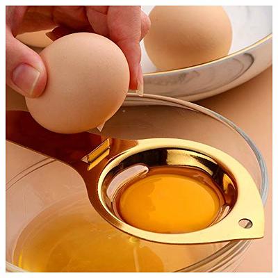 Egg Separator Gadget Egg Yolk White Separator Holder Sieve Funny