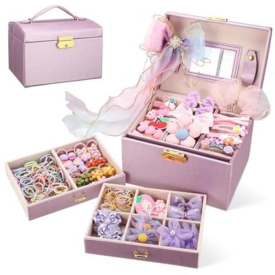 WATINC 24Pcs Adjustable Princess Pretend Jewelry Rings, Girl's Jewelry  Dress Up Play Toys, Rhinestone Gift Set in Box for Little Girls, No  Duplication