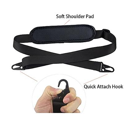 Golf Bag Straps Swivel Backpack Straps, Replacement Adjustable Thick Padded  Bag Strap, Easy Installation Golf Bag Accessories Black 