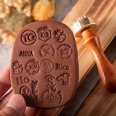 Custom Pottery Stamp - Stamp for Pottery - Custom Monogram for Pottery  Stamps - Custom Initials for Pottery Stamps - Custom Clay Stamp - Yahoo  Shopping