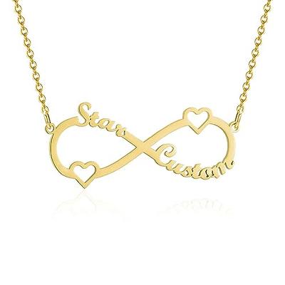 Infinity Name Necklace, Buy Custom Handmade Jewelry