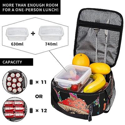 Lunch Bag for Adults Nurse Teacher Work Outdoor Travel Picnic - Moisture  Resistant Trippy Magical Mushroom Art Lunch Tote Bag Organizer Compact  Sandwich Bag, Easy To Clean - Yahoo Shopping