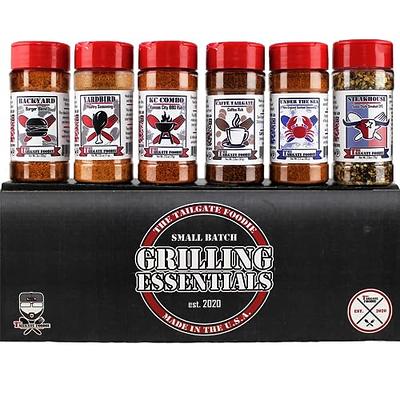 RubWise Texas Style BBQ Rub Gift Set  Meat Dry Rub Spices and Seasoning  Sets Variety