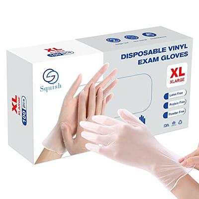 100pcs/pack Disposable Pvc Gloves Nitrile - Rubber Synthesis