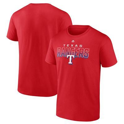 Men's Majestic Red Texas Rangers Fast-Paced T-Shirt - Yahoo Shopping