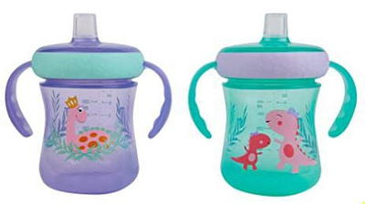 Dino and Me Orange Sippy Cup