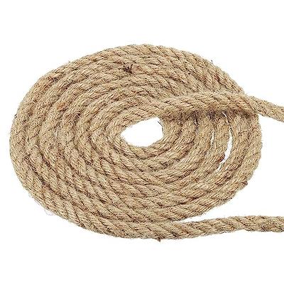 West Coast Paracord Twisted 3 Strand Natural Cotton Rope Artisan Cord – 1/4,  1/2, 5/8, 3/4 and 1 Inch Diameters – 10, 25, 50, 100 Feet - Yahoo Shopping