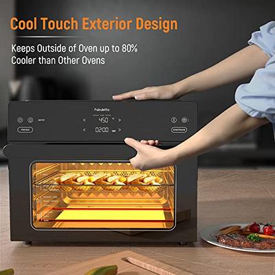 Air Fryer Toaster Oven, SWIPESMITH 24-in-1 Convection Air fryer, 26-QT XL  Capacity, Digital Countertop Oven with 100 Recipes, Accessories, Touch