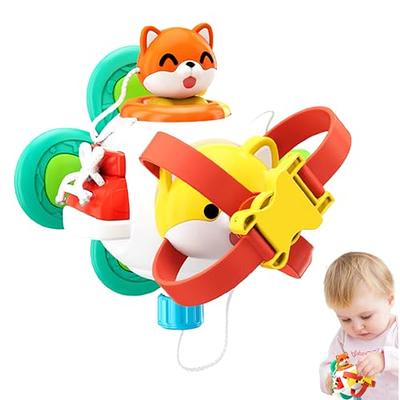 Fisher-Price Busy Buddies Activity Table Electronic Learning Toy for Infant  and Toddler