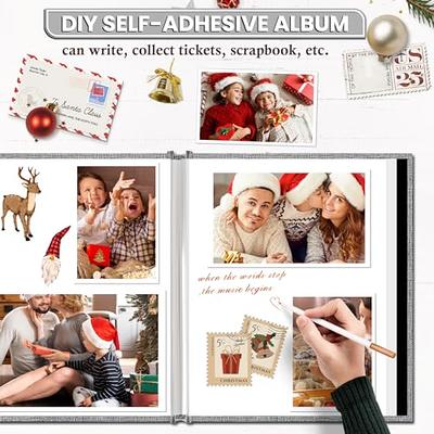 loveer photo album self adhesive scrapbook album for 4x6 5x7 8x10