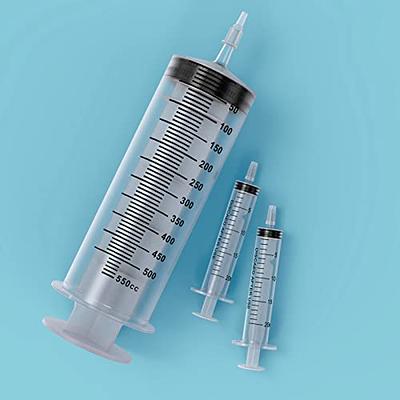 3 Plastic Syringe Liquid Lubricant Measuring Tool 20 ml