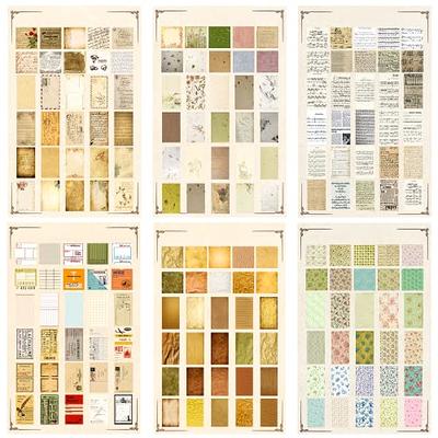 art deco newspaper ephemera for junk journals & scrapbooking supplies 20  decorative decoupage paper vintage for scrapbook paper book theme & mixed   & handmade papercraft: aged scrapbooking - Yahoo Shopping