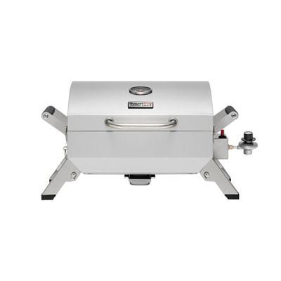 Royal Gourmet Portable Tabletop Griddle Combo 4-Burner Gas Grill Outdoor  Cooking