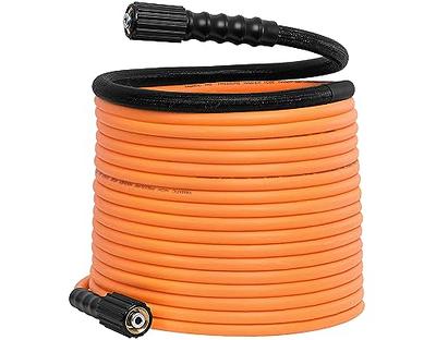 YAMATIC Pressure Washer Hose 50 FT 1/4, 3700 PSI Wear-Resistant