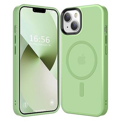 Meifigno Magnetic Case Designed for iPhone 12 Mini Case,[ Military Grade  Protection & Compatible with MagSafe] Translucent Matte Back with Soft