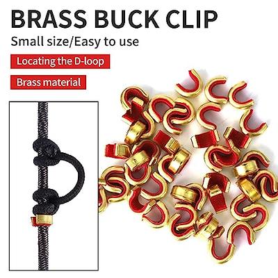 Archery Bow String Nock Points Bowstring Nocks Buckle Clips Brass