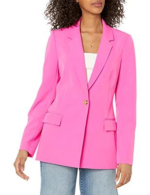 The Drop Women's Blake Long Blazer, Rose Pink, 5X - Yahoo Shopping