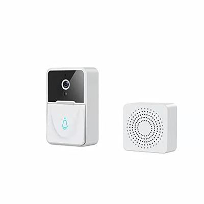 Lovskoo Doorbell Camera Wireless with HD Video, Real-time Video Call,  Electrical Equipment, Video Doorbell with Night Vision,Two Way Audio, 2.4G  WiFi Smart Doorbell, Home Security System (Black) - Yahoo Shopping