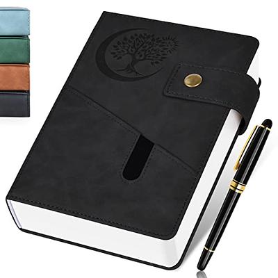 Spiral Notebook Journal 8.5” x 11”, 300 Pages Hardcover Leather