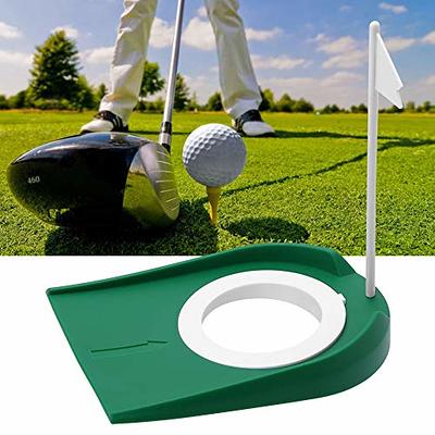 BESPORTBLE Golf Hole Cup Cover Green Golf Putting Holes Cover Plastic  Putting Golf Cup for Golf Hole Practice Training Aids Outdoor Activities 2