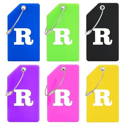 M-sorflly Luggage Tag for Suitcases, Quickly Spot 8 Pack Luggage Identifier  Tags, Travel Accessories Name Tags for Backpacks, Suitcases, Travel Bags