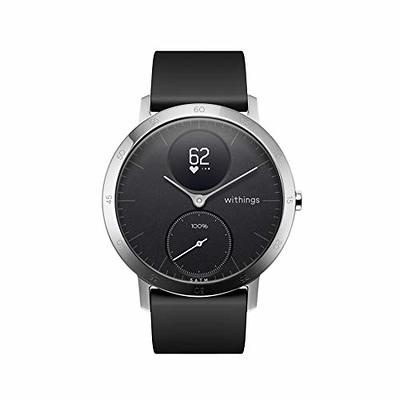 Withings Steel HR - Hybrid Smartwatch - Activity Tracker with Connected  GPS, Heart Rate Monitor, Sleep Monitor, Smart Notifications, Water  Resistant up to 25-day battery life - Yahoo Shopping