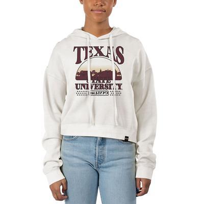 Women's Uscape Apparel Cream Boston College Eagles Pigment Dyed Local  Skyline Fleece Crop Crewneck Sweatshirt