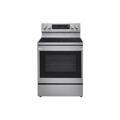 Samsung 6.3 Cu. ft. Smart Freestanding Electric Range with No-Preheat Air Fry, Convection+ & Griddle - Stainless Steel